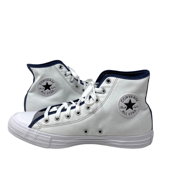 Converse Ctas High For Men Sneakers Skate Casual White Canvas Custom 152620C-WGB - Picture 6 of 12